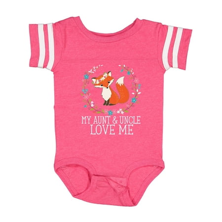 

Inktastic My Aunt and Uncle Love Me Fox for Niece Gift Baby Girl Bodysuit