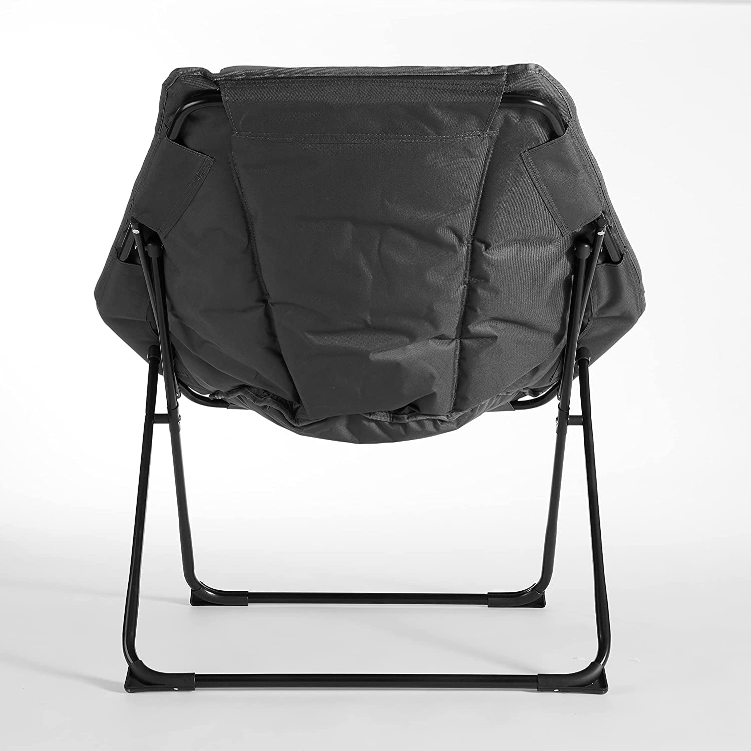 Urban Shop Micromink Hex Folding Chair, Grey