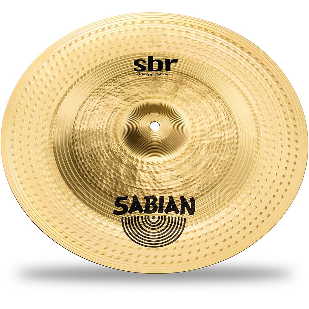 Sabian 16" SBR Chinese Crash Cymbal 16 in.