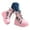 Pink, variant on Mepaouo Platform Ankle Boots for Women Chunky High Heel Booties Goth Round Toe Combat Motorcycle Punk Shoes
