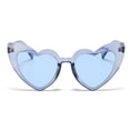 thumbnail image 4 of Gafas de terre de moda, gafas de terre de moda para mujer, gafas de protección , gafas clásicas para fiestas al , accesorios de fotografía, verano Azul Colcomx Gafas de sol en forma de corazón, 4 of 6