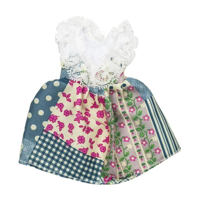Ropa de muñecas Mini vestido Ropa Vestir Accesorios Regalos 90B Zulema Trajes De Muñeca