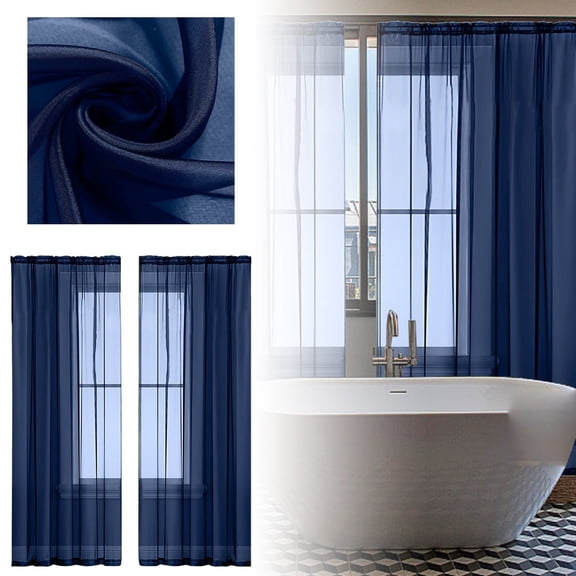 CanGonggg Experience With Our Solid Color Semi Sheer Window Curtains – Design Meets Functionality! 63 Curtains 2 Panels Wide Curtain 70 in Wide Curtains Small Curtains for Windows Nature Shower