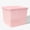 Pink, variant on Mainstays Kids Pink Large Plastic Storage Bin with Lid
