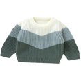 thumbnail image 1 of Bébé Fille Garçon Tricot Pulls Manches Longues Chaud Pulls Sweatshirts Tops, 1 of 7