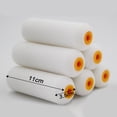 thumbnail image 4 of Ensemble de 10 Mini Rouleaux de Peinture avec Poignée Kit de Peinture DIY Rouleau de Peinture pour Porte Bureau 4 Pouces, 4 of 8