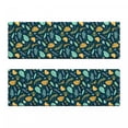 thumbnail image 2 of Leaves Bench Cushion Set of 2, Tropical Plants Monstera Fern Palm Tree Foliage Pattern Exotic Nature Arrangement, Standard Size Foam Pad and Decorative Cover, Multicolor, by Ambesonne, 2 of 4