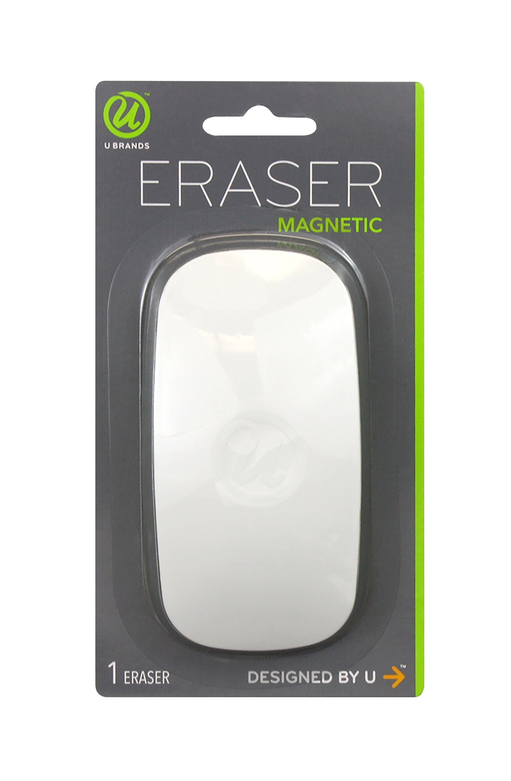 U Brands Magnetic Dry Erase Board Eraser Felt Bottom Surface 4.5 X 2.25 1 Inches for sale online 