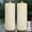 White NEW, variant on Homemory Flameless Pillar Candles Waterproof Outdoor Battery Operated LED with Remote and Timer, Set of 2, 4" x 12"