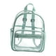 thumbnail image 2 of Mochila Transparente Hugo Resistente Al Agua Correas Ajustables Verde 30 cm x 23 cm x 14 cm, 2 of 10