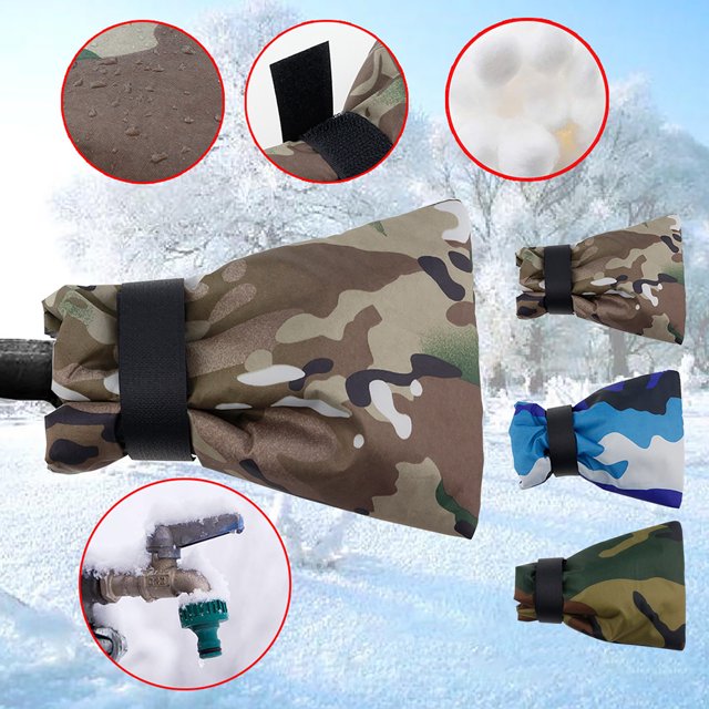 Vaidha Outdoor Winter Faucet Antifreeze Protective Cover Cloth Multi Color Optional