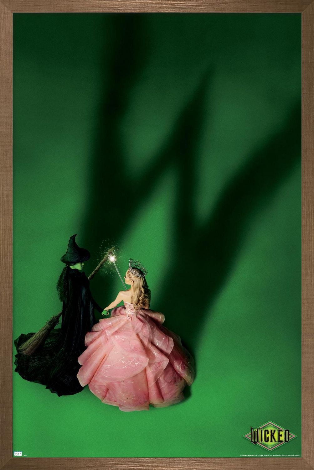 Wicked - Teaser One Sheet Wall Poster, 22.375" x 34"