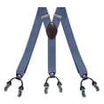 thumbnail image 2 of YAOBAMM Clothes Suspenders Men Suspenders Adjustable Quick Release Wear Resistant Non Slip with Heavy Duty Clips Multipurpose Polyester Y Back Suspenders, 2 of 6