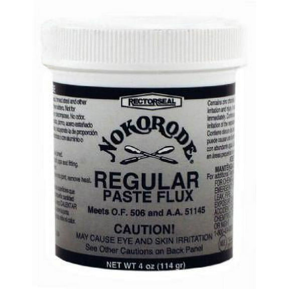 Regular Paste Flux 4 Oz, Each