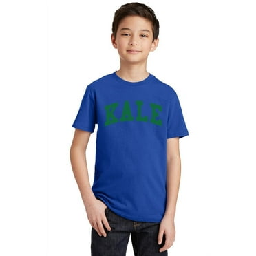P&B Kale G. Youth T-shirt, XS, Royal