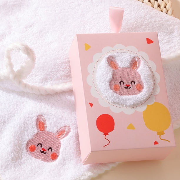 Cartoons Fleece Towel Gift Kindergarten Children's Towel Wedding Gift Doll Cute Animals Gift Towel