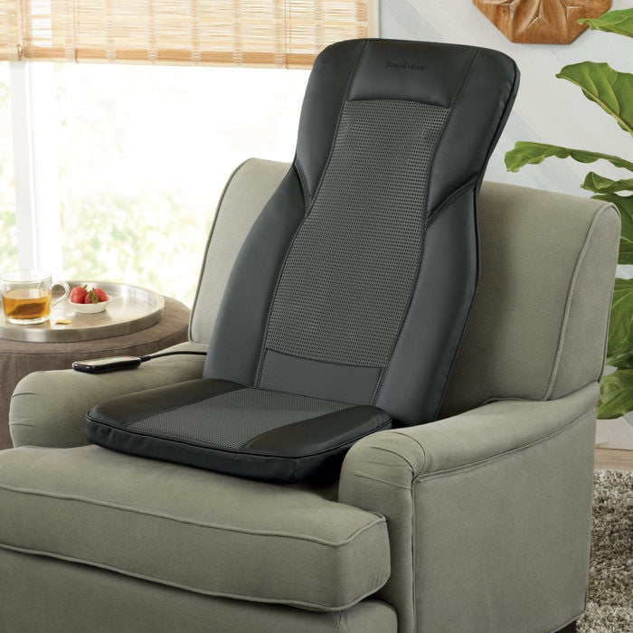 brookstone shiatsu seat topper with heat