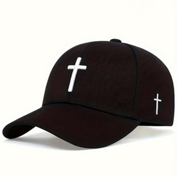 Baseball Hats for Men Women Embroidered Sun Spring Autumn Casual Fishing Adjustable Outdoor Caps for Men Black One Size