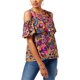 thumbnail image 1 of INC Blusa de hombros descubiertos con lentejuelas para mujer, marrón, mediana I-N-C Hombro frío, 1 of 1