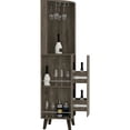 thumbnail image 4 of Brown Particle Board Bar Cabinet for Dining / Room Storage and Style, 4 of 5