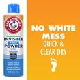 thumbnail image 6 of Arm Hammer Invisible Foot Powder Spray for Odor Control, 6 oz, 6 of 10