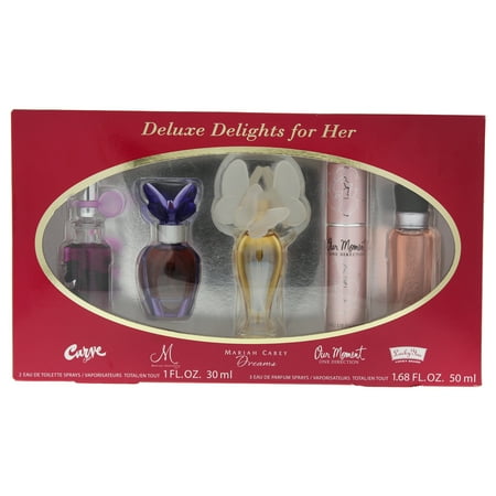 Delue Delights For Her by Elizabeth Arden for Women - 5 Pc Mini Gift Set