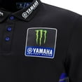 thumbnail image 3 of Monster Energy Yamaha 2025 Men's Team Replica Polo Shirt - Black, 3 of 6