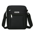 thumbnail image 2 of Stylago Men's Mini Crossbody Messenger Bags Adjustable Strap Zipper Shoulder Purses Outdoor Phone Handbags for Work Travel Black, 2 of 4