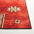 thumbnail image 6 of SAFAVIEH Tucson Jimmy Oriental Machine Washable Area Rug, Rust/Green, 8' x 10', 6 of 14