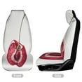 thumbnail image 2 of Half A Red Cherry Juicy Watercolor Car Seat Covers Front Seats Universal Fit for Cars SUV Truck Auto Interior Accessories, 2 of 3