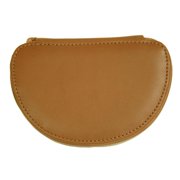 Mini Jewelry Zippered Travel Case in Genuine Leather