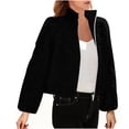 thumbnail image 2 of Veste pour Femmes, Chandail à Manches Longues Couleur Unie, Pulls pour Femmes, 2 of 7