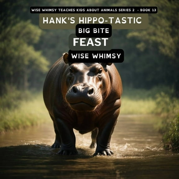 Wise Whimsy Teaches Kids about Animals S Hank's Hippo-tastic Big Bite Feast, Book 13, (Paperback)