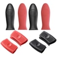 thumbnail image 4 of BUYISI 8Pcs Silicone Pan Handle And Pot Grips Heat Resistant Cover For Frying Skillet, 4 of 7