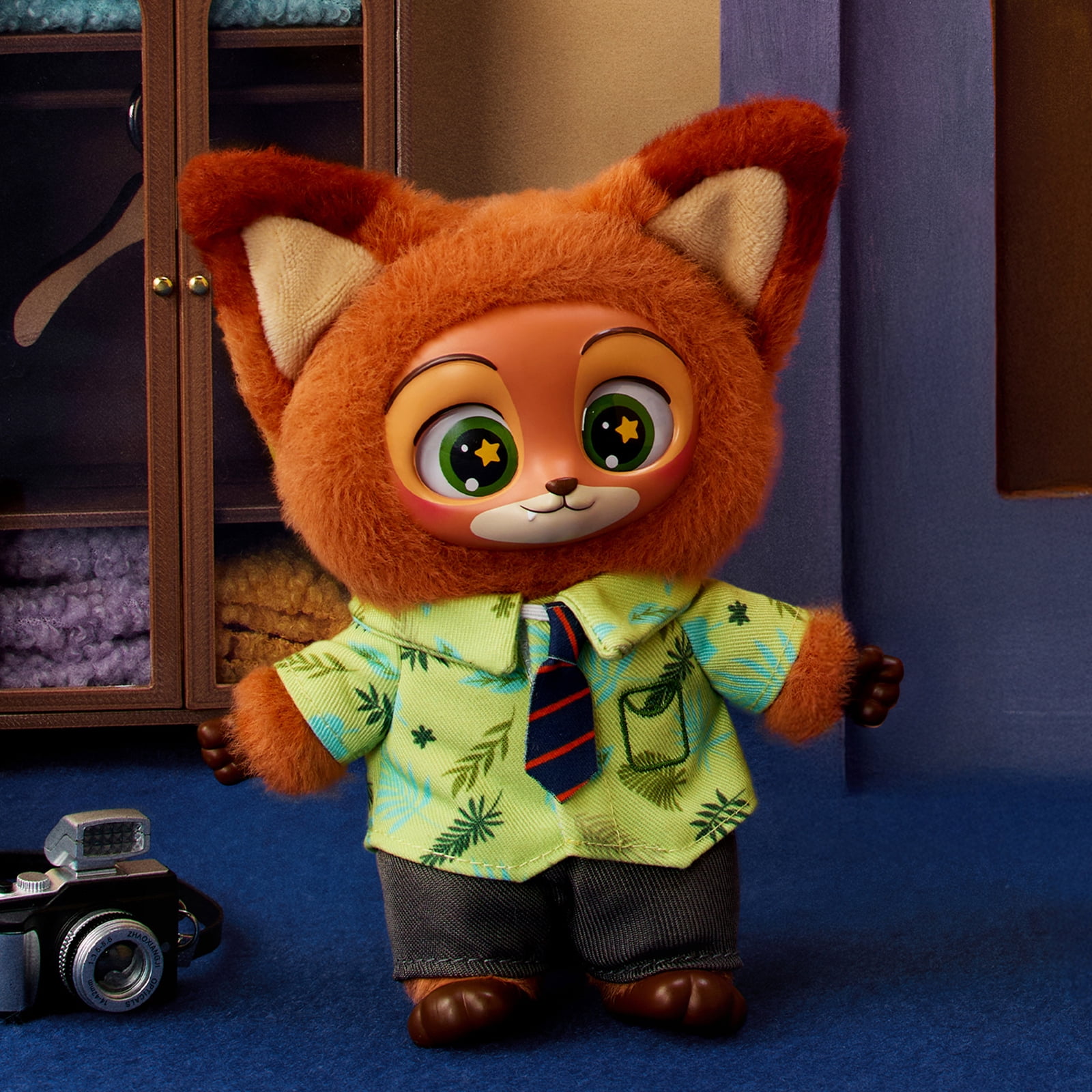 MINISO Disney Zootopia Soft Vinyl Plush Toy Blind Box Cute Mystery Animal Figurines Collectible Surprise Gift Single Box