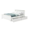 thumbnail image 2 of Plank+Beam Queen Bed Frame with Headboard and Storage Drawers, Wooden Adult Platform Bed, 2 of 9