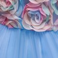 thumbnail image 6 of GERsome Toddler Girls Long Birthday Party Flower Girl Wedding Bridesmaid Dress Cupcake Dress, 6 of 8