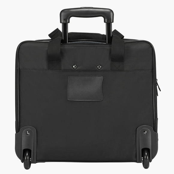 KFFKFF Rolling Laptop Bag, Fits Up to 15.6 Inch Laptop, Wheeled Briefcase, Roller Computer Tote Bag with Wheels & Telescoping Handle, Laptop Case