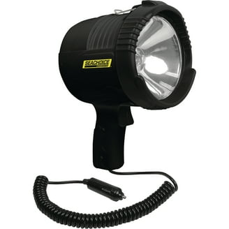 Qbeam 809-1630-0 Blue Max Marine Halogen 12V DC Corded Spotlight