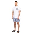 thumbnail image 4 of Henleys Shorts de Bain d'Été Réguliers en Polyester à Vagues pour Hommes, 4 of 4