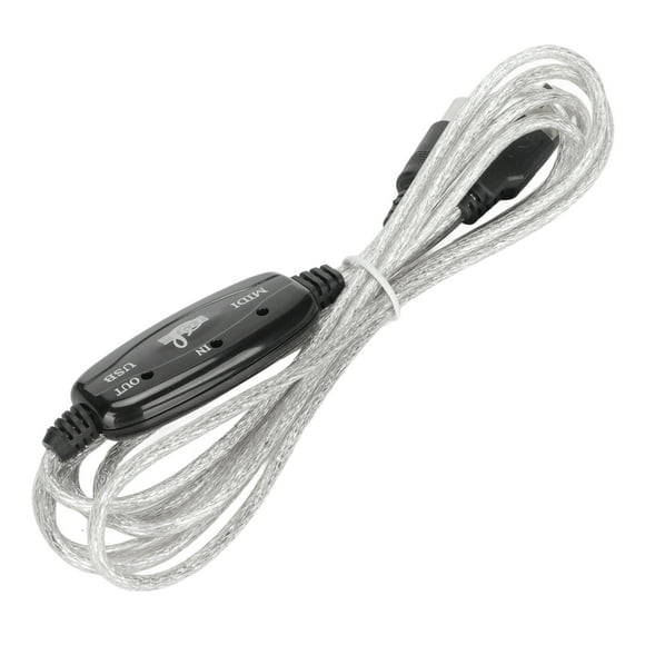 MIDI To USB Cable, Widely Used MIDI To USB    For Computer For Guitar For Piano