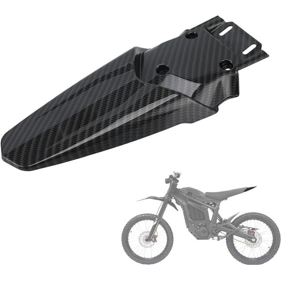 Rear Fender Protector for Talaria - Motorcycle Fender Mudguard Carbon Fiber Pattern for Talaria Sting MX3 MX4 MX5 Electric Dirt Bike