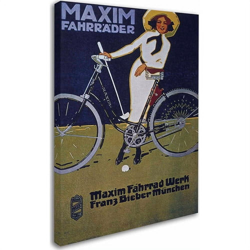 Trademark Fine Art "Bike 43" Canvas Art by Vintage Apple Collection