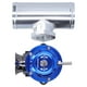 thumbnail image 4 of Válvula de descarga turbo de palanquilla de aluminio Tipo de tubo de brida de 2,5 pulgadas RS Universal SDDBOVGRSBL FPG250 (azul), 4 of 5