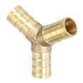 thumbnail image 1 of Conector de Manguera en Y Conector de Púas en Y de Latón Conector de Púas de 3 Vías en Y de Latón Conector de Manguera en T para Montaje de Unión Aire Agua Gas Accesorios Anggrek Otros, 1 of 8
