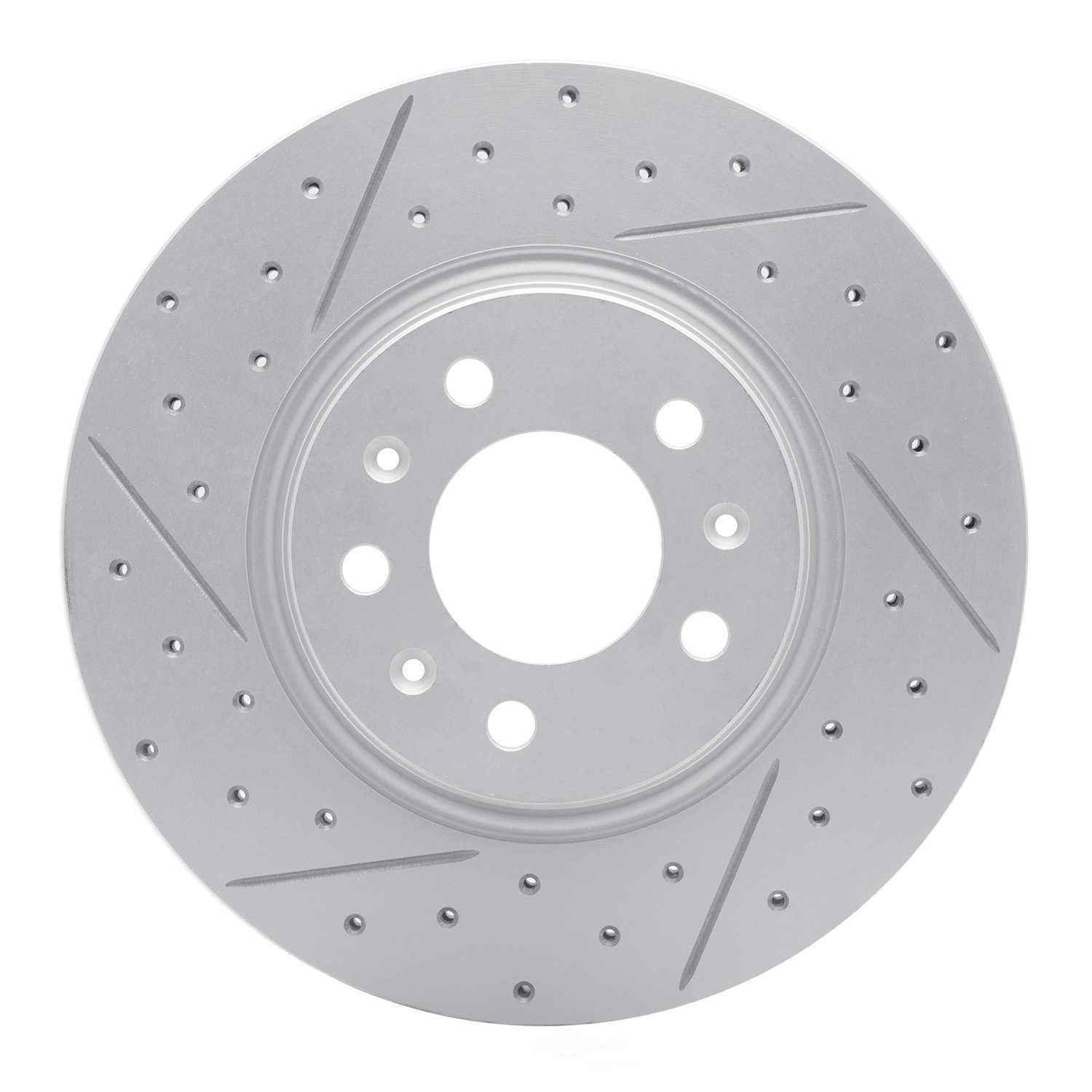 Dynamic Friction Company 830-53005L DFC Geoperformance Rotor - Drilled and Slotted