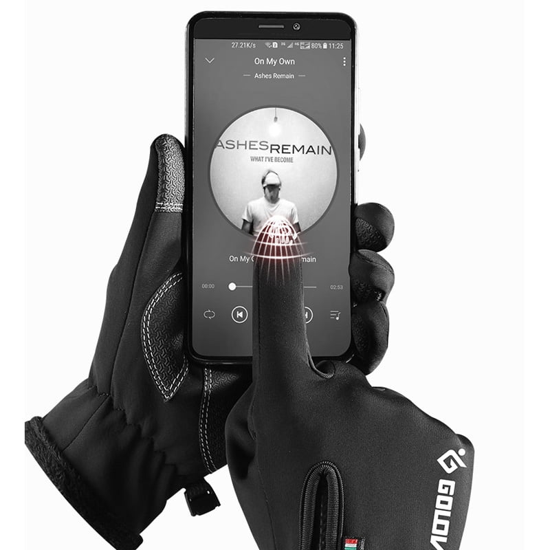 Golovejoy Touch Screen Gloves Diving Cloth Windproof Plus Velvet Waterproof 