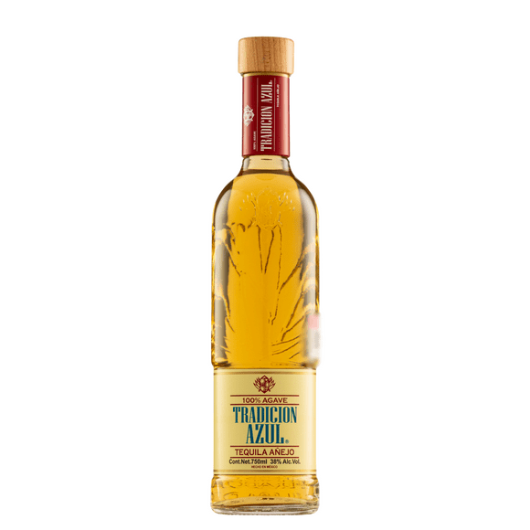 Tequila Tradición Azul Añejo 750 Ml Tradición Azul Tequila Añejo