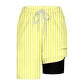 thumbnail image 6 of Vetsdori Dry Fit Shorts for Men Summer Casual Short Pants Lining 2 in 1 Beach Swim Trunks,Hombre Mens Shorts Breathable,Size S, 6 of 6