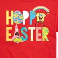 thumbnail image 3 of SpongeBob Squarepants - Hoppy Easter Patrick and Spongebob - Men's Short Sleeve Graphic T-Shirt, 3 of 6